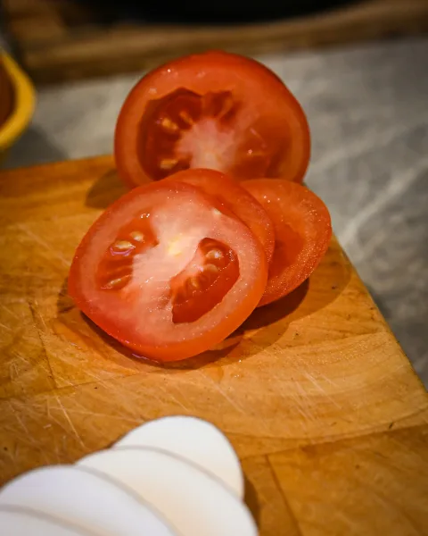 Tomato slices
