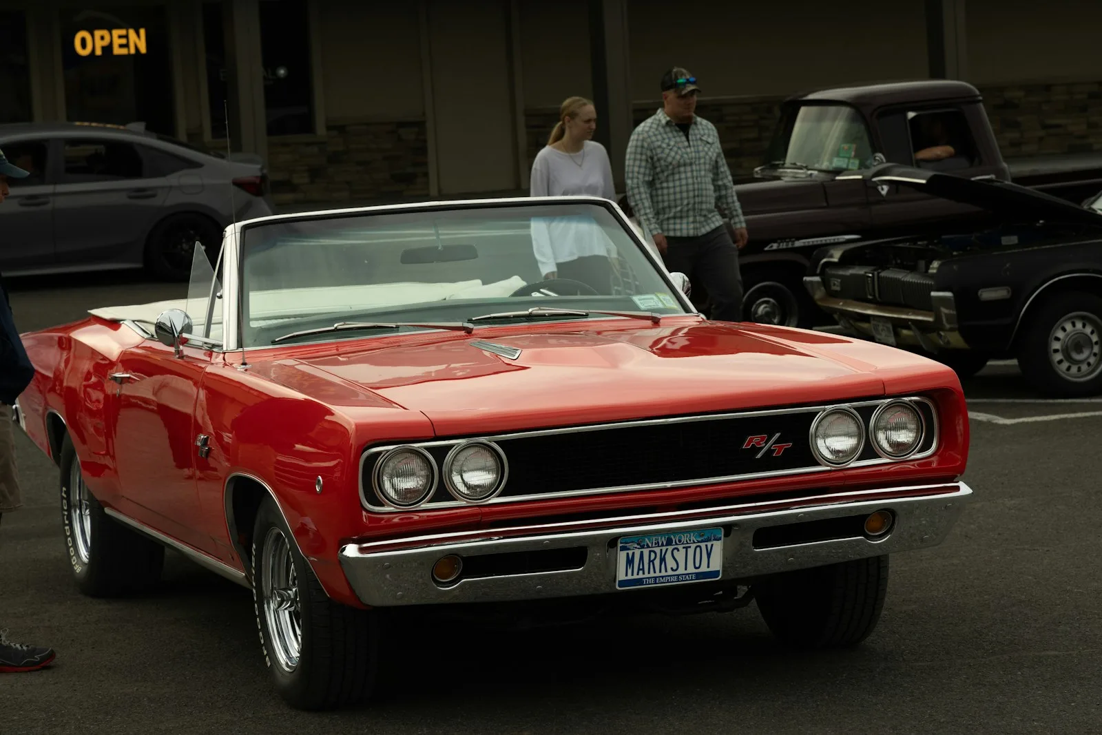 Red, loud and proud of it